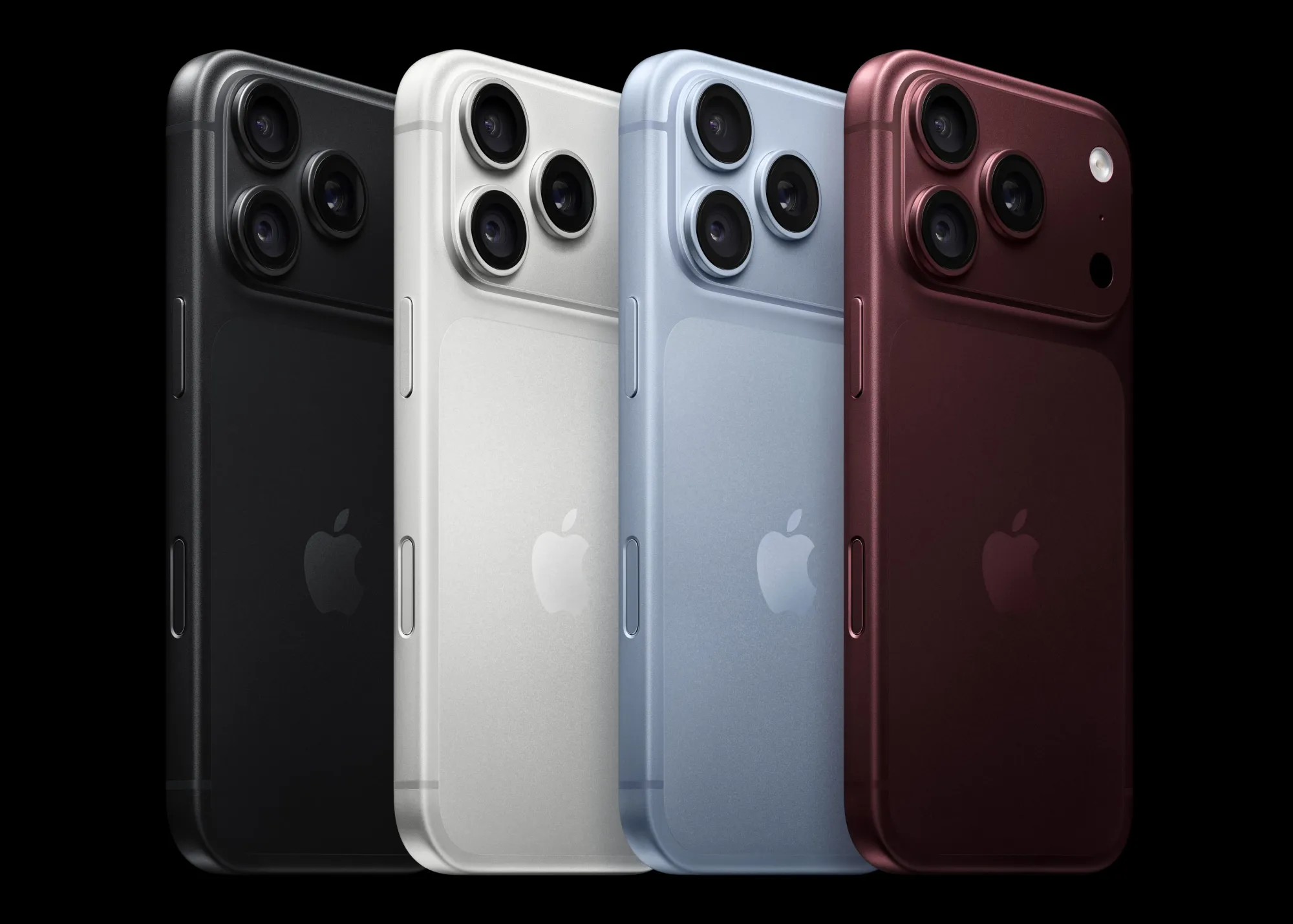Apple iPhone 18 Pro color lineup.