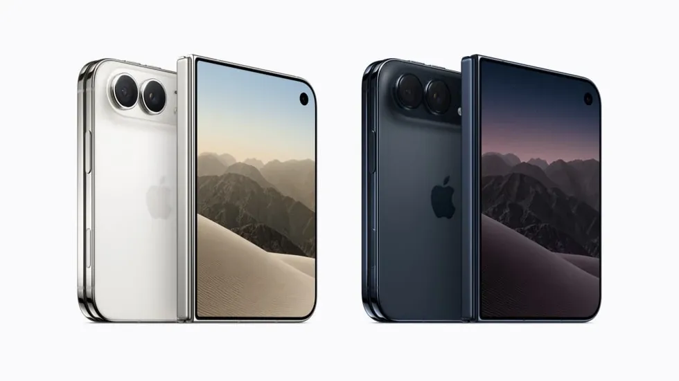 iPhone Duo colors shown in Apple Newsroom product photography.