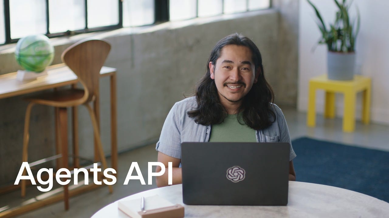 Official OpenAI announcement image for the Agents API launch