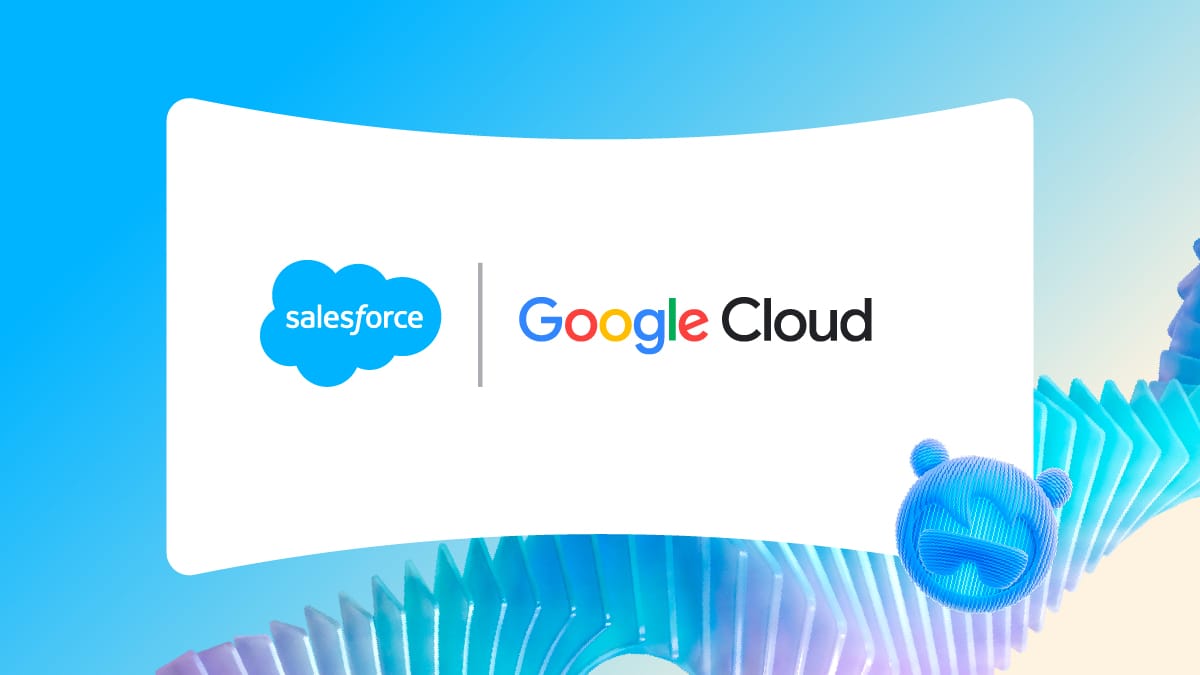 Official Salesforce Newsroom image for the Dreamforce 2026 partnership announcement with Salesforce and Google Cloud