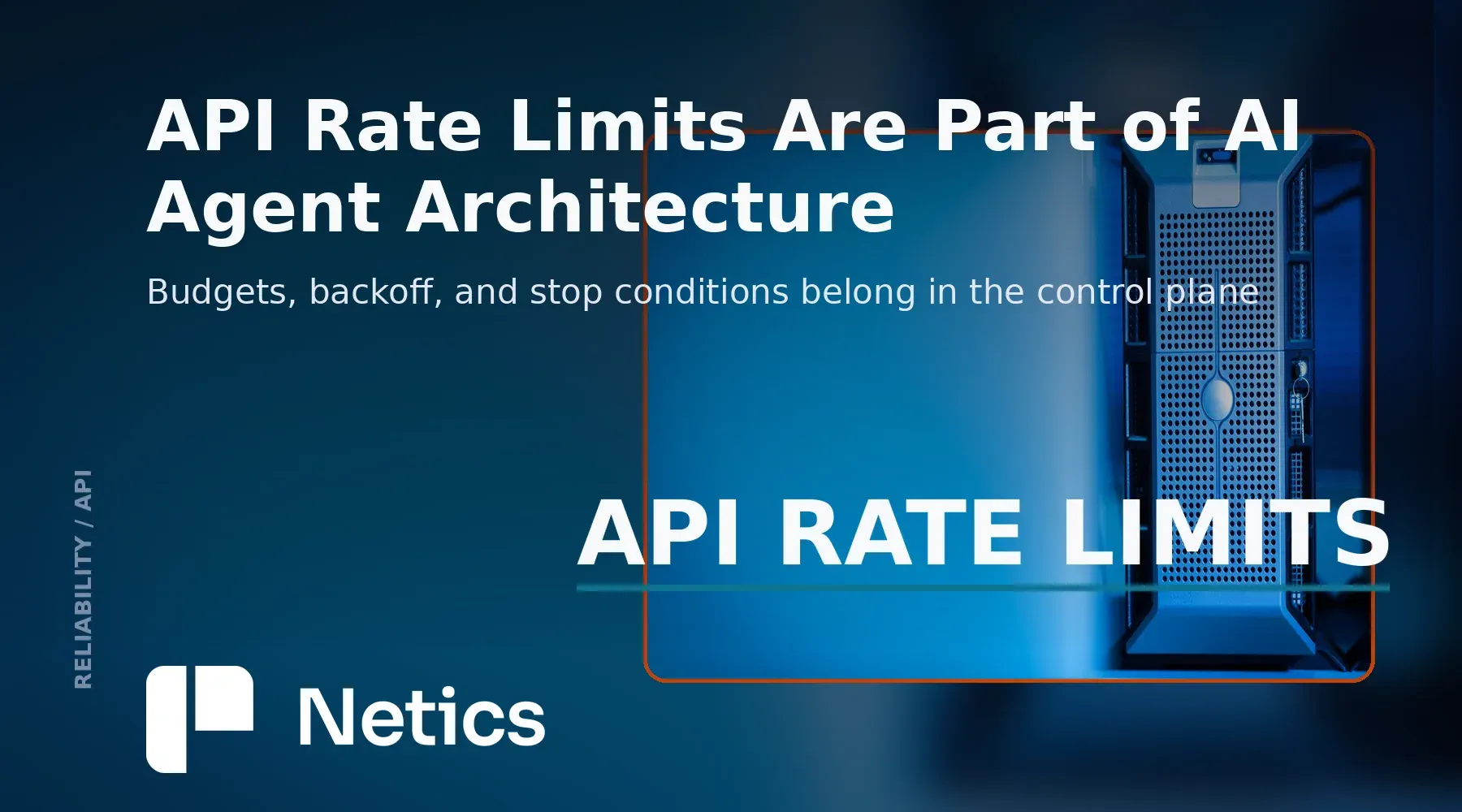 API rate limits and AI agent architecture article visual