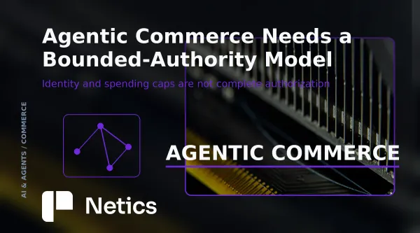 Illustration of bounded identity and wallet controls for agentic commerce.